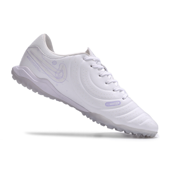 Chuteira Society Nike Tiempo 10 Legend Academy TF Branca - VENI Futebol