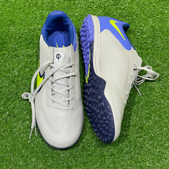 Nike Tiempo Legend 9 Academy TF Blanco y Azul Talla 40