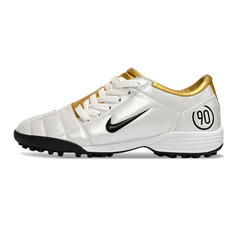 Nike Total 90 III TF White and Gold Society Football Boots