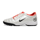 Nike Total 90 III TF White and Red Society Football Boots