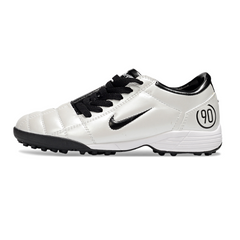 Nike Total 90 III TF White and Black Society Football Boots