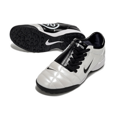 Nike Total 90 III TF White and Black Society Football Boots