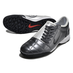 Chuteira Society TF Nike Total 90 III Preta e Cinza