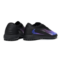 Chuteira Society Nike Phantom 6 Elite TF Preta, Roxa e Azul