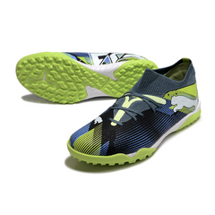 Puma Future 7 TF Blue and Green Society Football Boots