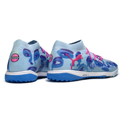 Botas de fútbol Puma Future 8 TF azul claro Society