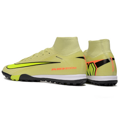 Nike Zoom Mercurial Superfly 10 Elite TF - Botas de fútbol para niños - Amarillo