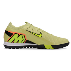 Chuteira Society TF Nike Zoom Mercurial Vapor 16 Elite Infantil Amarela