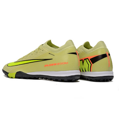 Chuteira Society TF Nike Zoom Mercurial Vapor 16 Elite Infantil Amarela