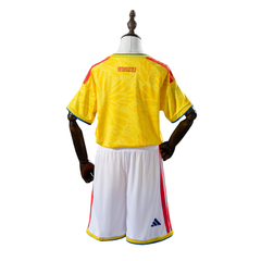 Camisa de Futebol Colombia + Shorts Kit Adidas 2026 Principal - Kit Infantil
