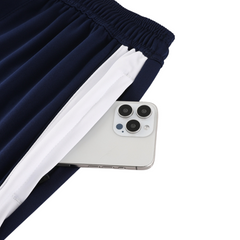 Conjunto Adidas Camiseta + Short Azul Escuro - VENI Futebol