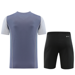 Conjunto Adidas Camiseta + Short Cinza - VENI Futebol