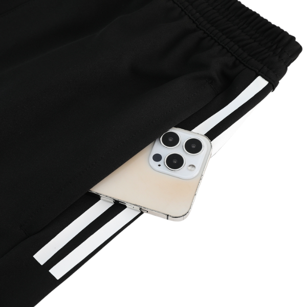 Conjunto Adidas Camiseta + Short Preta - VENI Futebol