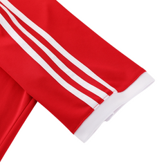 Conjunto Adidas Camiseta + Short Vermelho - VENI Futebol
