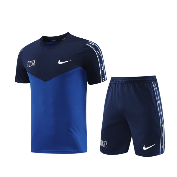 Conjunto Nike Camiseta + Short Azul - VENI Futebol