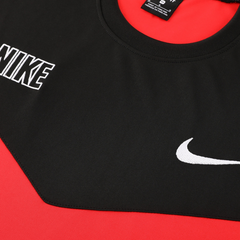 Conjunto Nike Camiseta + Short Preta e Vermelha - VENI Futebol