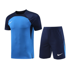 Nike T-Shirt + Blue Shorts Set