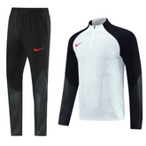 Conjunto de Frio Nike Blusão + Calça Branca e Preta - VENI Futebol