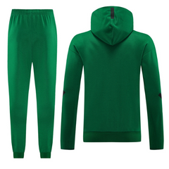 Adidas Cold Weather Set Coat + Green Pants