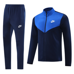 Conjunto de Frio Nike Azul com Casaco e Calça