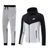 Nike Cold Weather Set Jacket + Pants Black and Gray