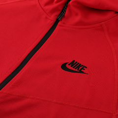 Conjunto de Frio Nike Vermelho e Preto com Casaco e Calça