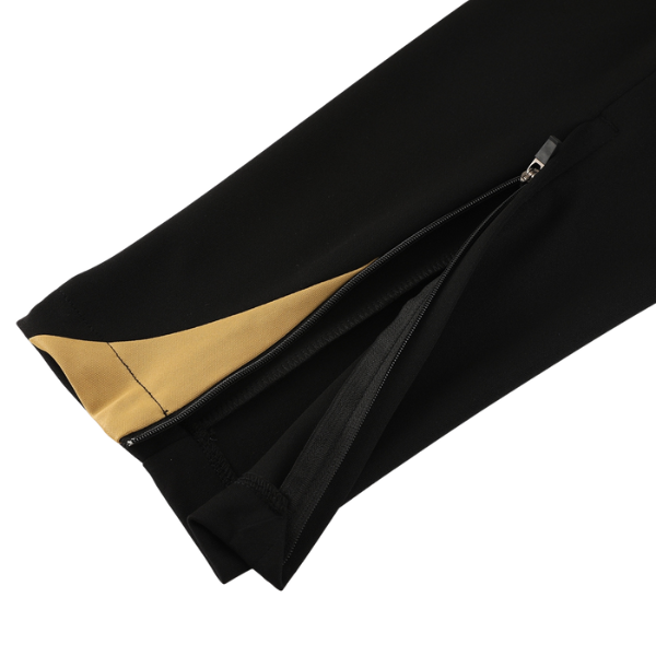 Conjunto de Frio Nike Blusão + Calça Preto e Amarelo - VENI Futebol