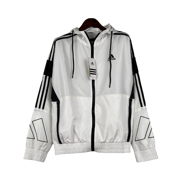 Corta Vento Adidas Branco - VENI Futebol