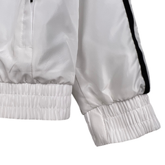 Corta Vento Adidas Branco e Preto - VENI Futebol