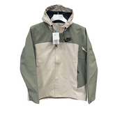 Green and Beige Nike Windbreaker
