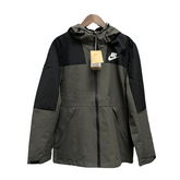 Green and Black Nike Windbreaker