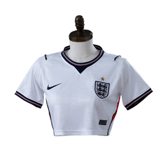 England Nike 2026 Principal Women's Baby Tee Version Camisa de Futebol