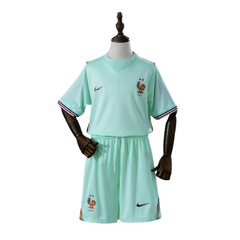 Camisa de Futebol France + Shorts Kit Nike 2026 Visitante - Kit Infantil