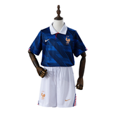Camisa de Futebol France + Shorts Kit Nike 2026 Principal - Kit Infantil