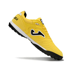 Chuteira Society TF Joma Top Flex Amarela e Preta