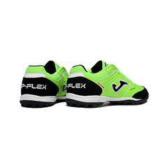 Chuteira Society TF Joma Top Flex Verde e Preta