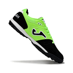 Chuteira Society TF Joma Top Flex Verde e Preta