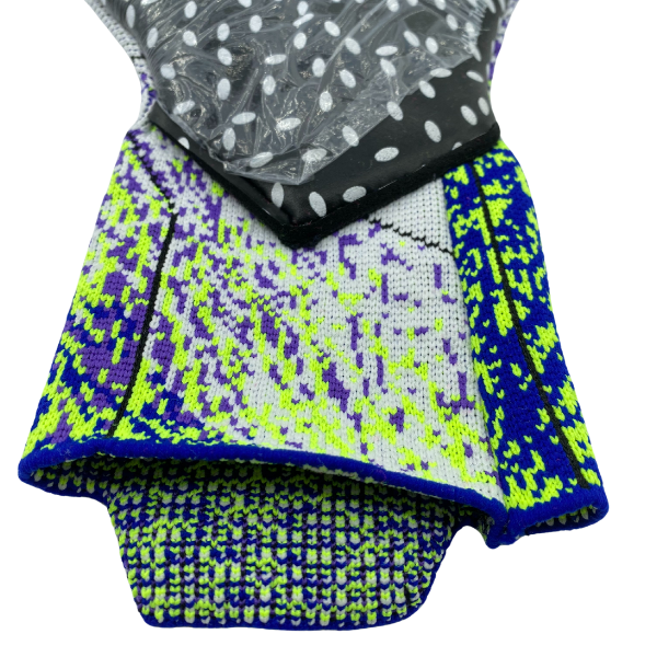 Luva de Goleiro Puma Future Z Branca, Roxo, Azul e Verde - VENI Futebol