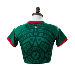Mexico Adidas 2026 Principal Women's Baby Tee Version Camisa de Futebol