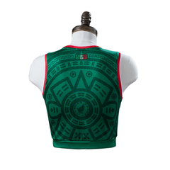 Mexico Adidas 2026 Principal Women's Cropped Jersey Version Camisa de Futebol