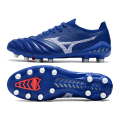 Chuteira Campo FG Mizuno Morelia Neo III Pro Azul