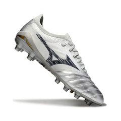 Chuteira Campo FG Mizuno Morelia Neo IV Elite Prateada