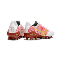 Chuteira Campo FG Mizuno Morelia Neo IV Elite Pack Sérgio Ramos Preta e Branca