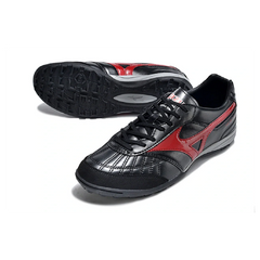 Chuteira Society TF Mizuno Morelia Sala Preta e Vermelha