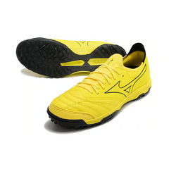 Chuteira Society TF Mizuno Neo Sala Amarela e Preta