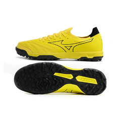 Chuteira Society TF Mizuno Neo Sala Amarela e Preta