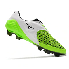 Chuteira Campo FG Mizuno Wave Ignitus 4 Branca e Verde