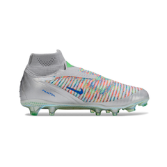 Chuteira Campo FG Nike Phantom 6 DF Elite Pack x EA FC White Infantil