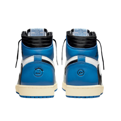 Tênis Casual Nike Air Jordan 1 High Travis Scott Azul Military