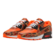 Tênis Casual Nike Air Max 90 Laranja Camo